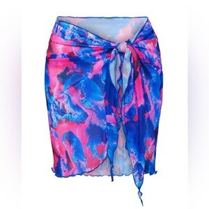 NWT KAMARI SWIM IBIZA MESH SARONG SKIRT
